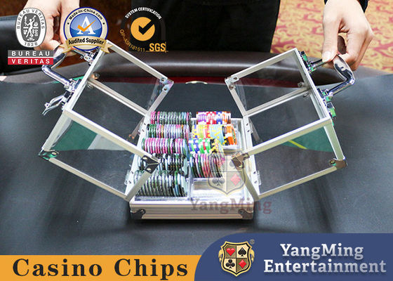 工場 ストック アルミ 600ヤード 鍵チップケース バカラ テキサス カジノ ポーカー ゲーム チップケース