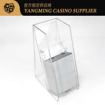 スポット 卸売 バカラ ギャンブル クラブ ポーカー ゲーム 完全 透明 アクリル 廃棄物 保持器