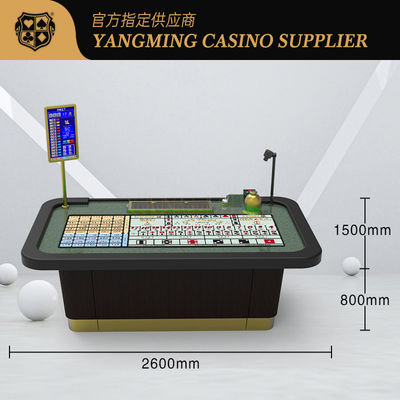 高品質のカスタマイズされた電気シックボテーブル カジノクラブポーカーゲーム シックボテーブル