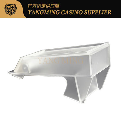 8セット カスタマイズ可能なアクリルカジノポーカーディーラー カジノゲームのための冷凍デザイン