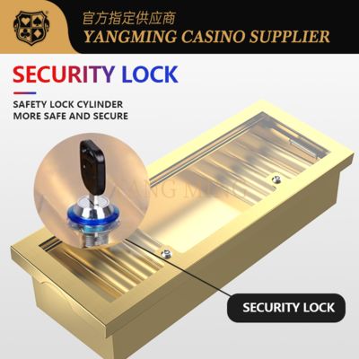 カスタマイズ可能なメタルカジノチップトレイ – カジノゲームのための安全でスタイリッシュなチップ管理