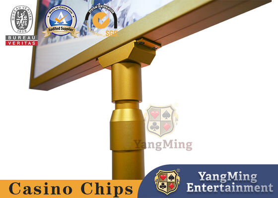 液晶ローズは引き込み式27インチ コンピュータ モニターのカジノ両面HDを金張りしました