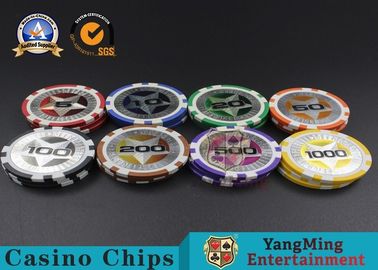 テキサス・ホールデム 11.5g クレイ・チップ カジノ バカラ 卓球 ABS チップコイン