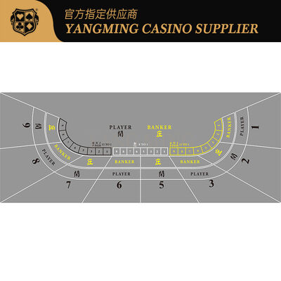 カスタマイズ可能なテキサスホールデムポーカーゲーム用テーブルクロス 防水 環境に優しい素材
