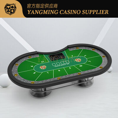 Custom Texas Hold'em Poker Table – Premium Casino-Grade Gaming Surface