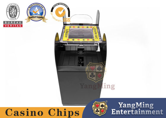 バカラクラブシャッフラーデザイン 新6デッキポーカーカード カジノ 自動バッテリーシャッフラー